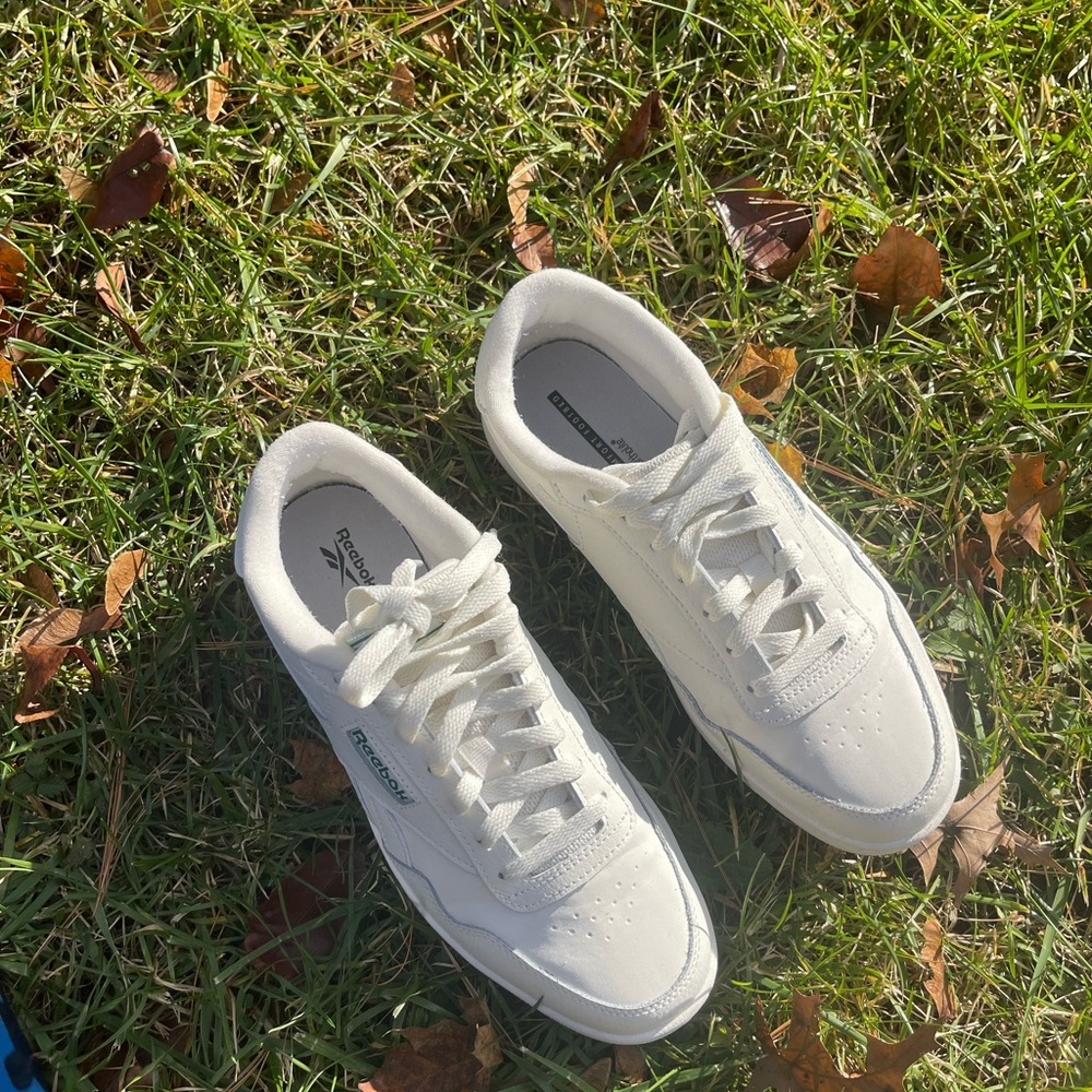 Reebok Club MEMT Green White Cream